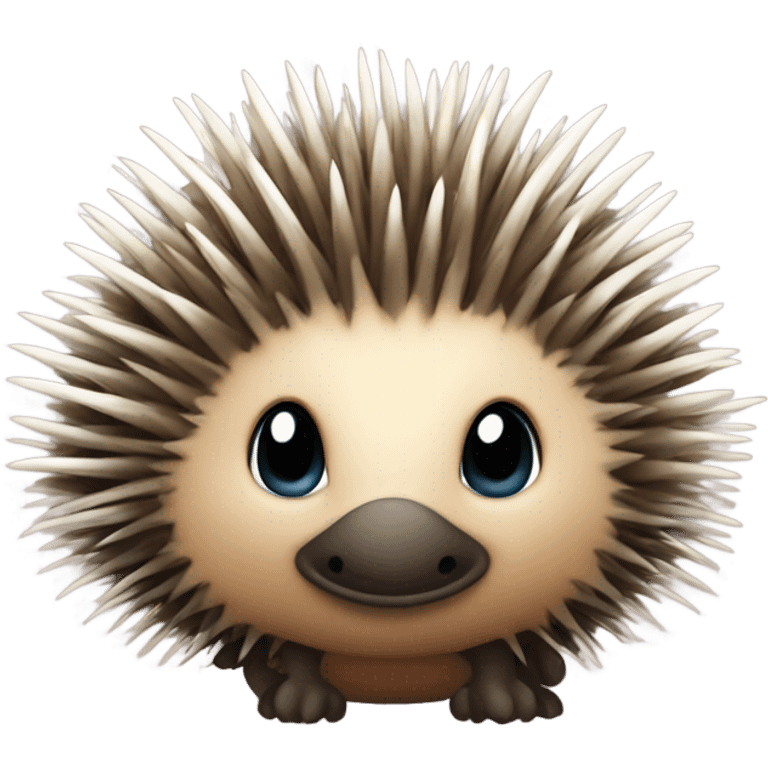 sweet but dumb echidna emoji