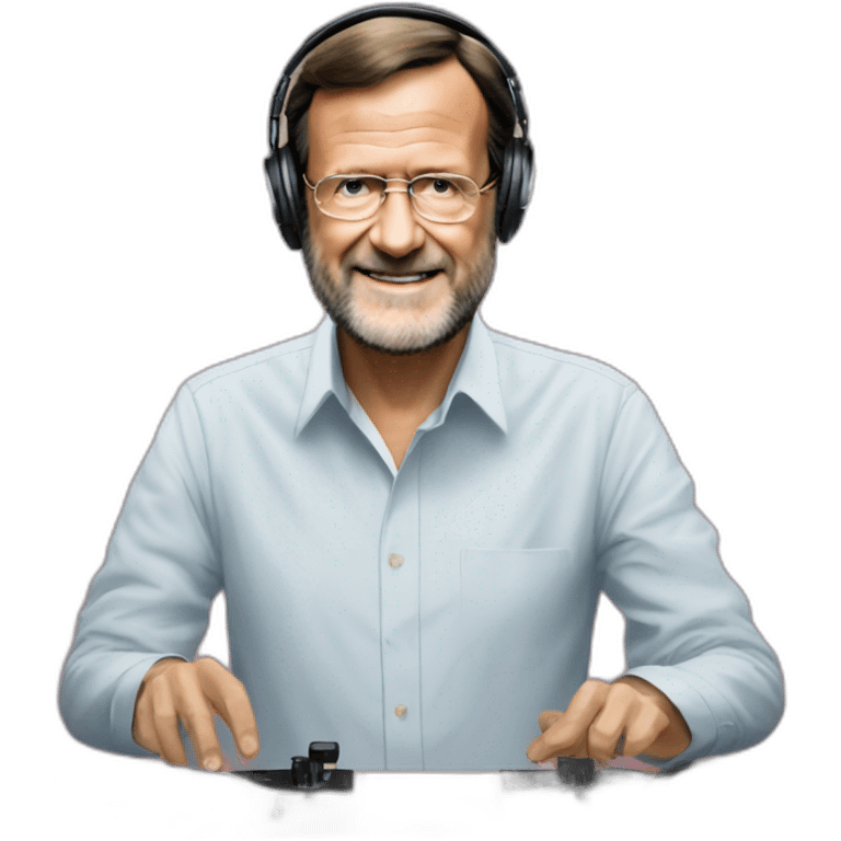 mariano rajoy dj trap hiphop emoji