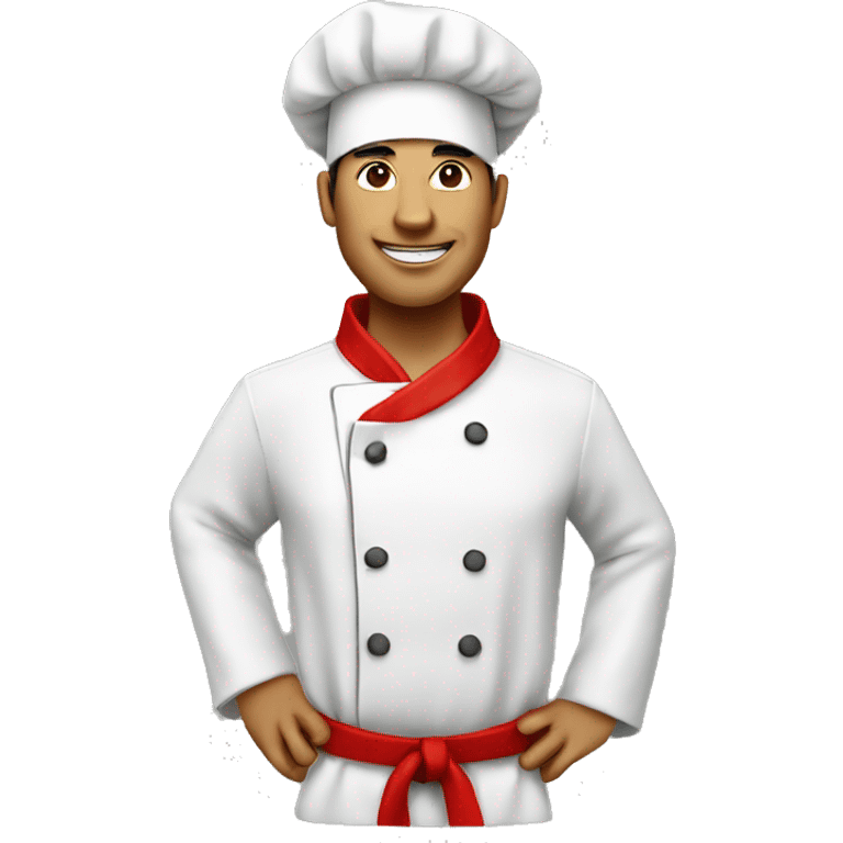 benihana chef with red hat emoji