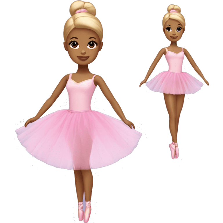 ballerina barbie  emoji