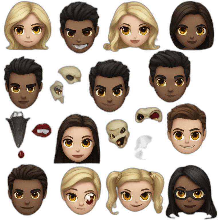 Vampire diaries emoji