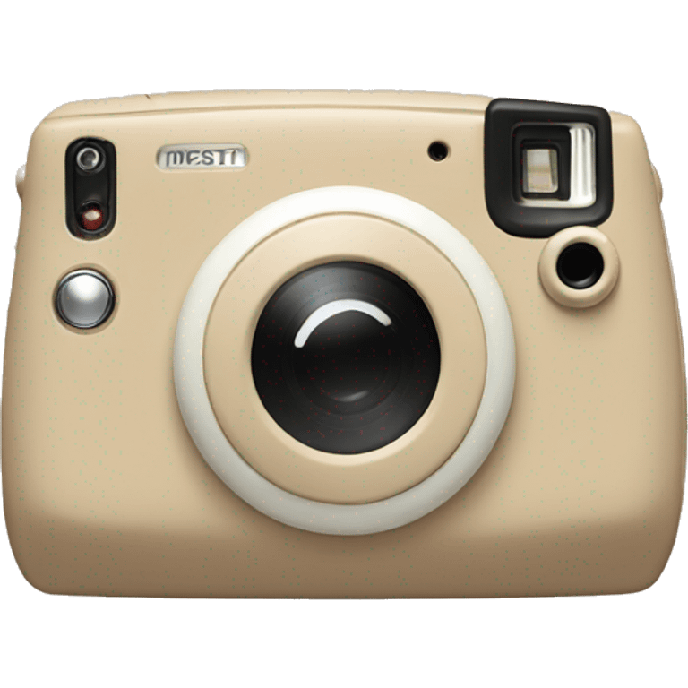 Beige Instax emoji