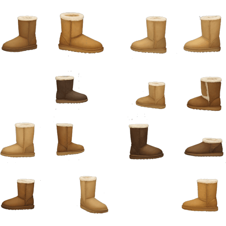 Ugg boots  emoji