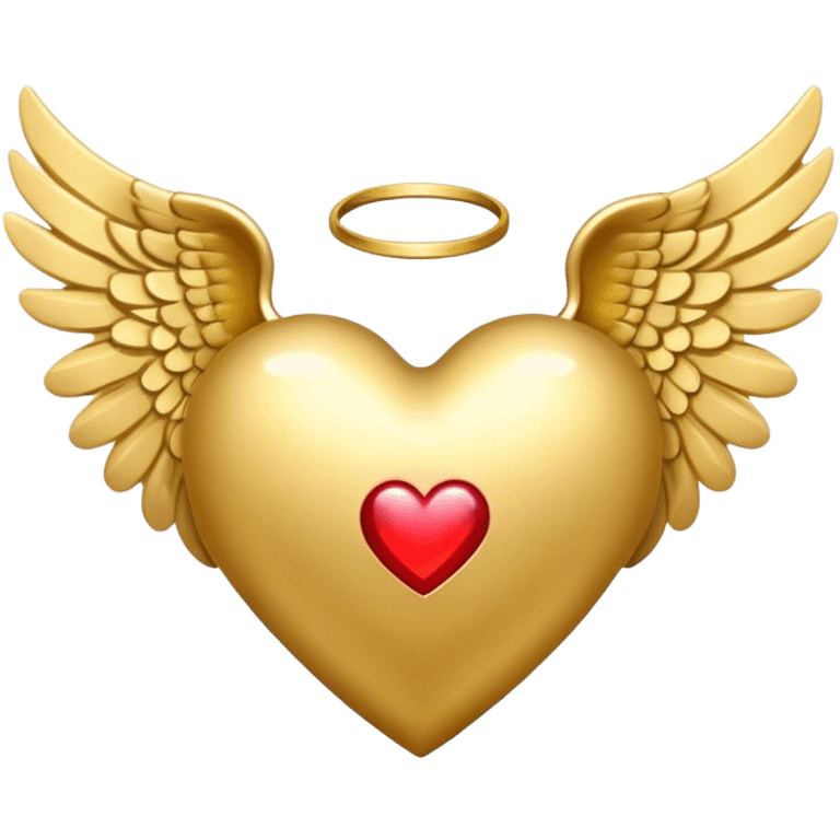 heart with angel wings emoji