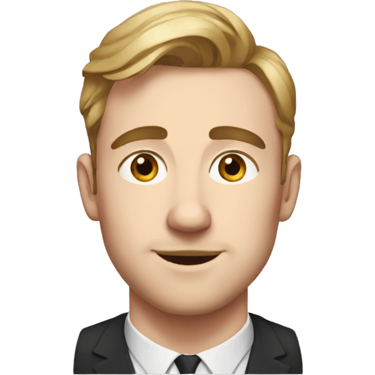 Portrait, British Male, mid 20s, named Charlie emoji