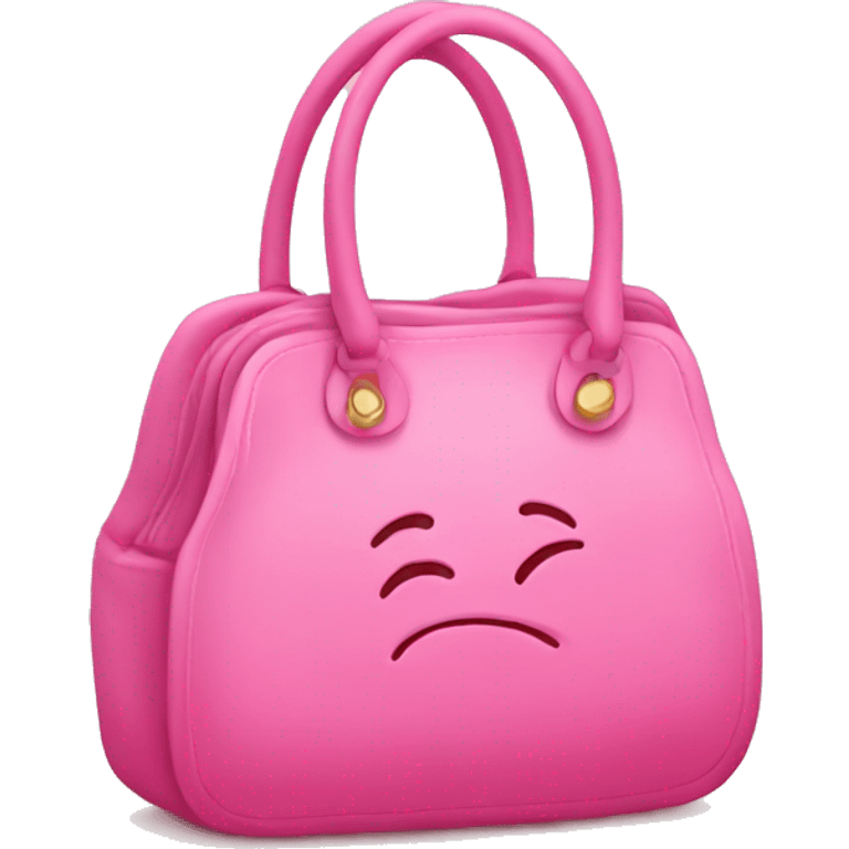 pink cute bag emoji