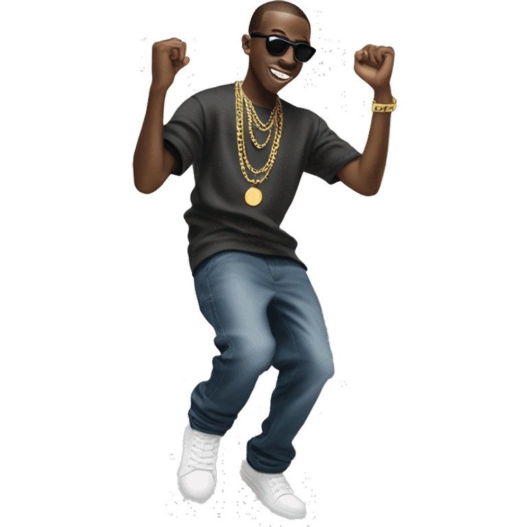 Bobby shmurda doing the money dance emoji