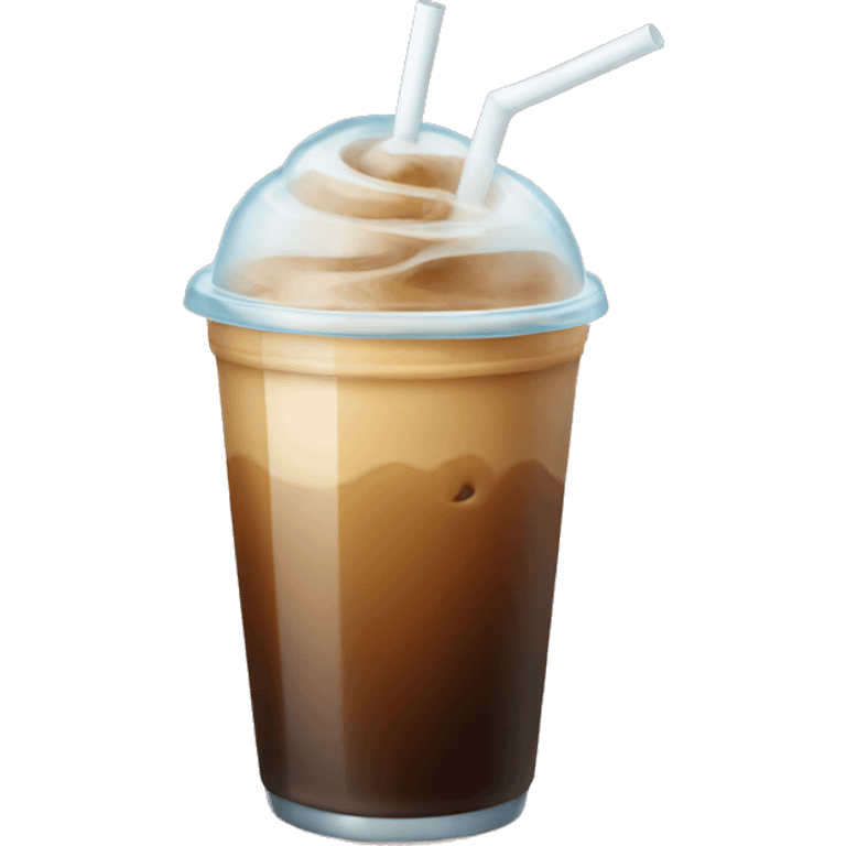 Iced coffee emoji