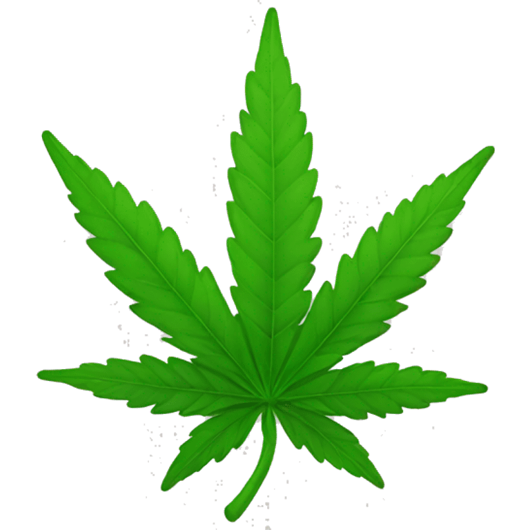 marijuana leaf emoji