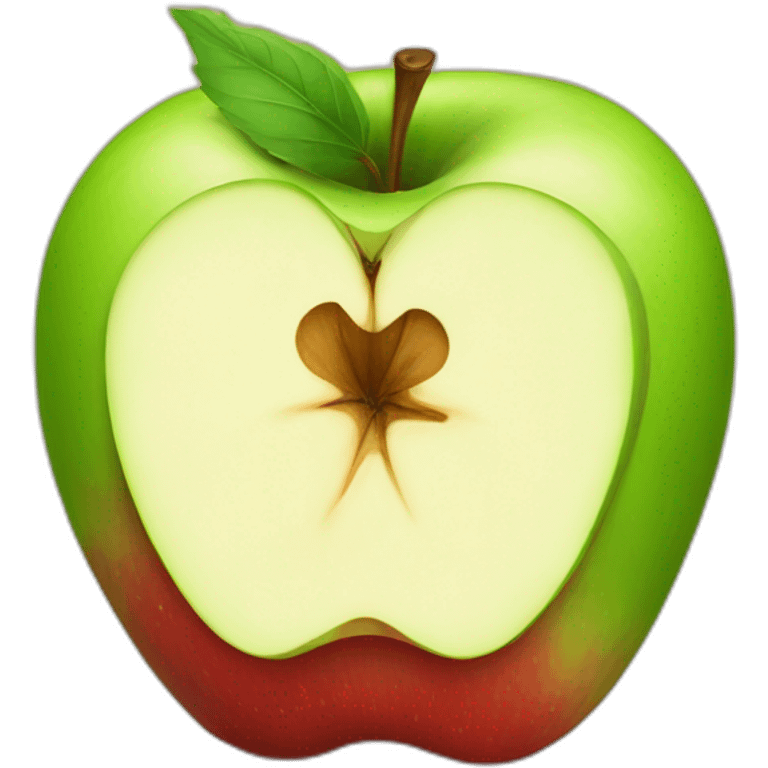 Apple logo core emoji