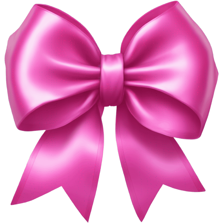 pink bow emoji