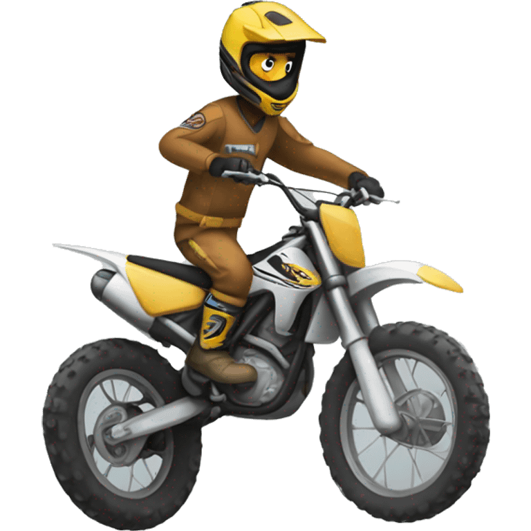 Dirt bike emoji