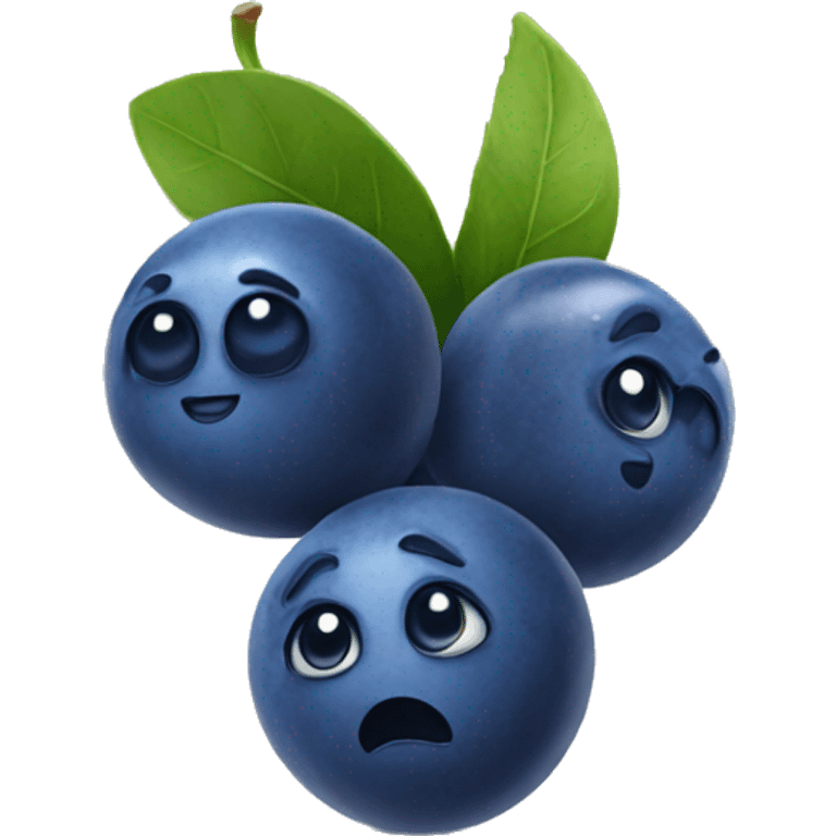 blueberries emoji