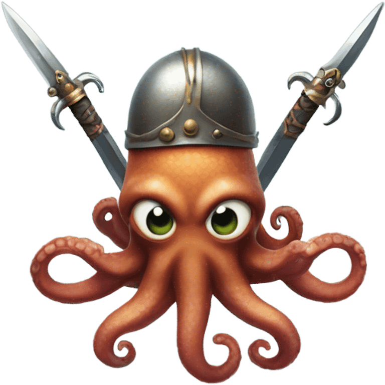 octopus going to war emoji