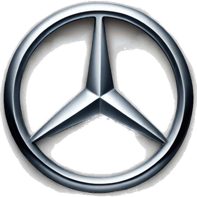 Mercedes benz logo emoji