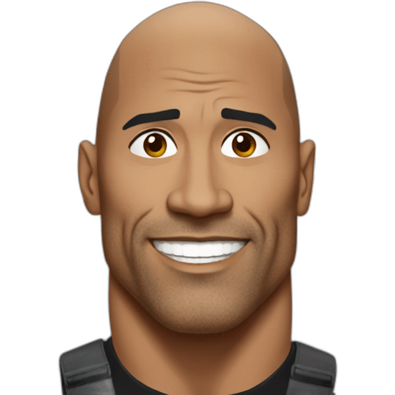 The rock emoji