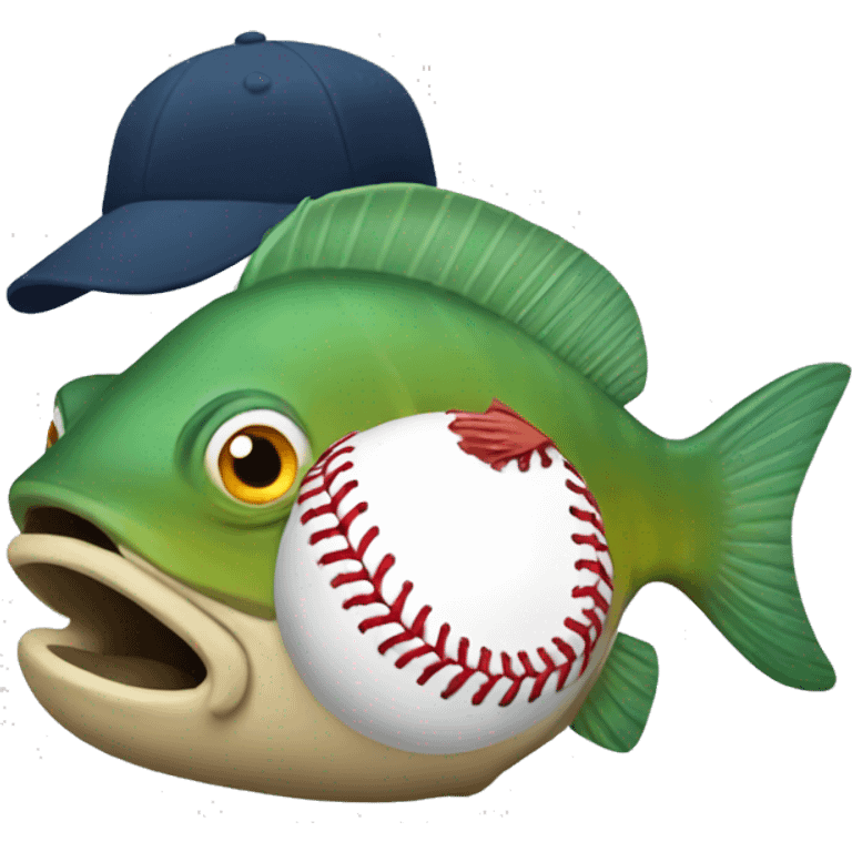 Stiper baseball fish emoji