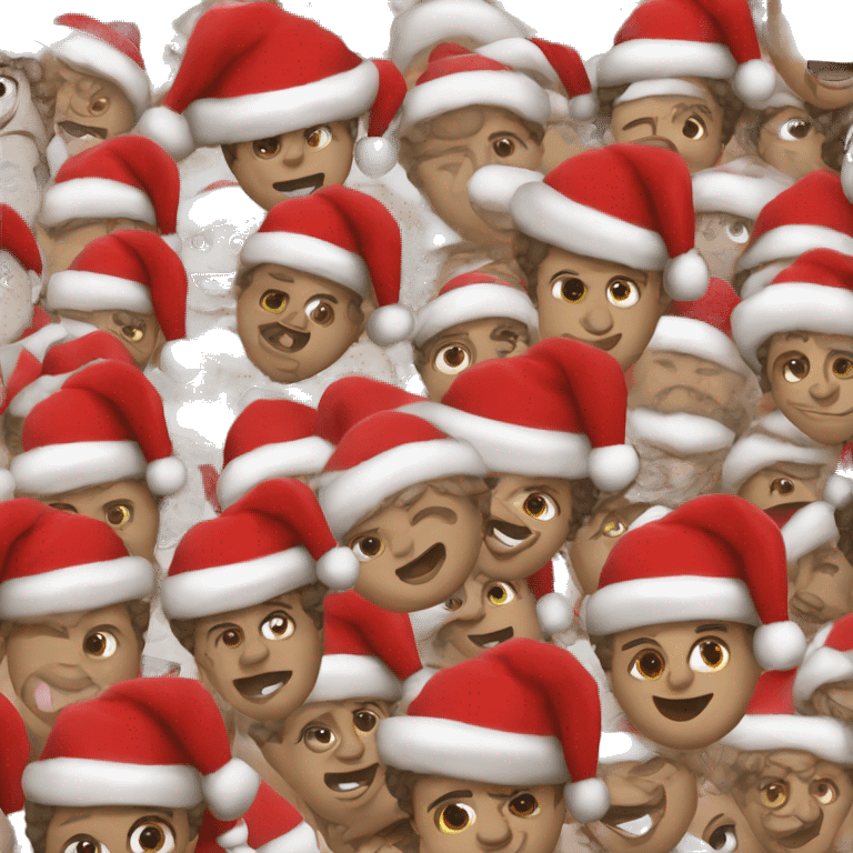 bruno mars with santa hat emoji