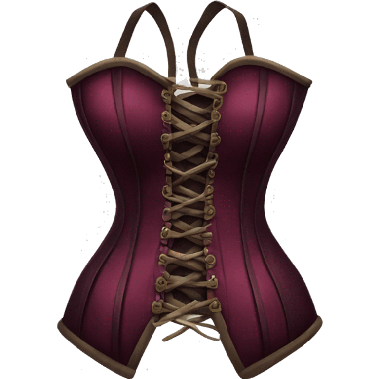 Wine corset emoji