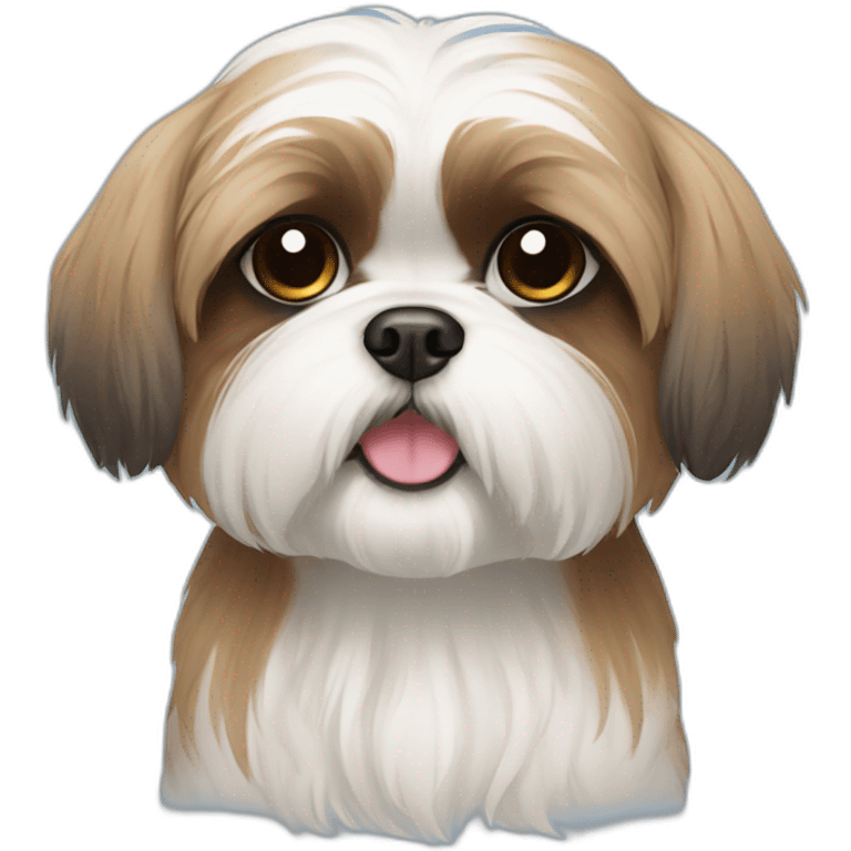 shih tzu dog emoji