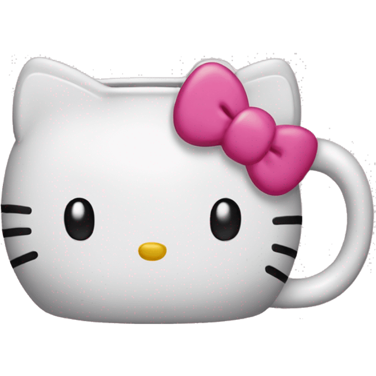 a hello kitty mug emoji