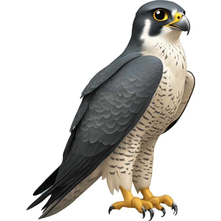 peregrine falcon  emoji