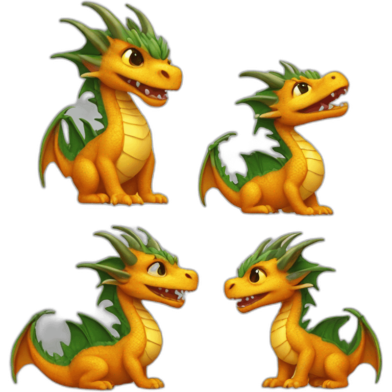 Dragon feu emoji