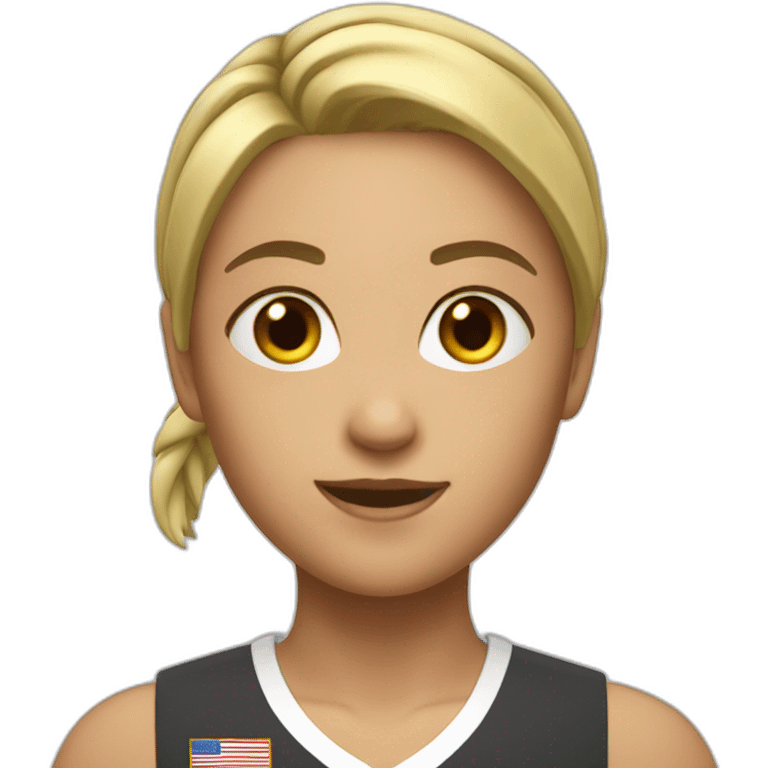 Volley fille emoji