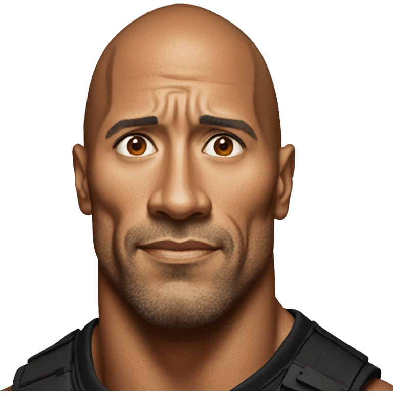 The rock emoji