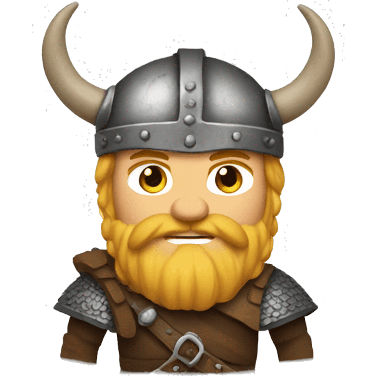 viking without helmet emoji