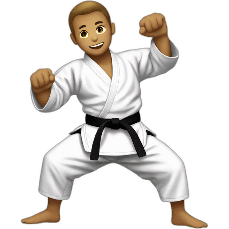 Judo emoji