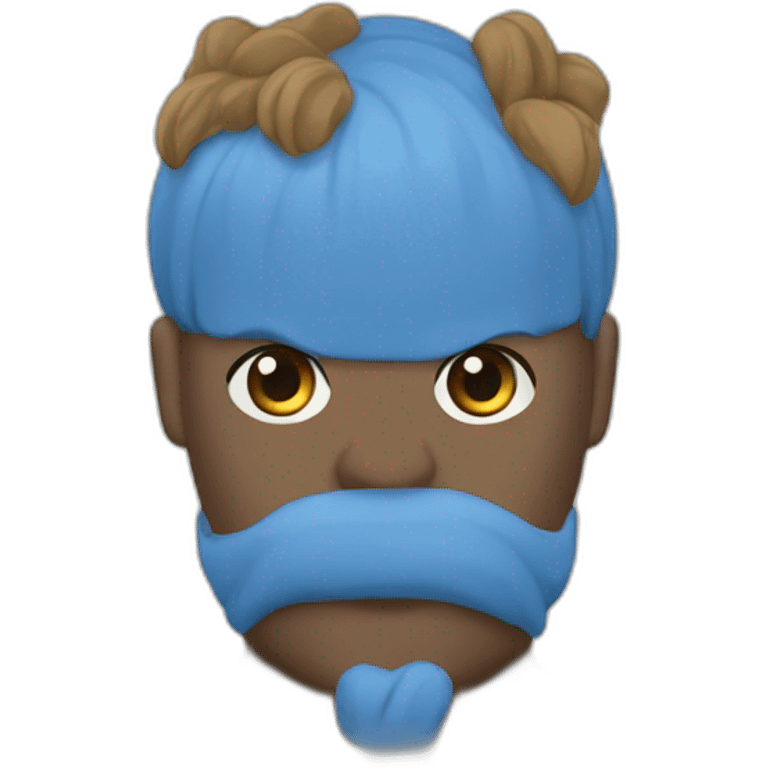 Blue ceklis instagram emoji