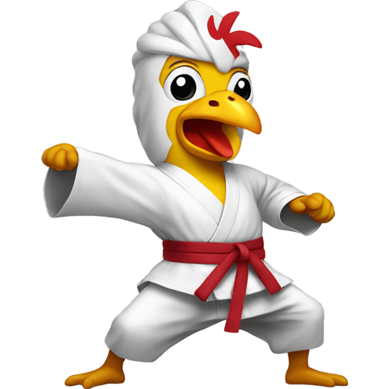 karate chicken emoji