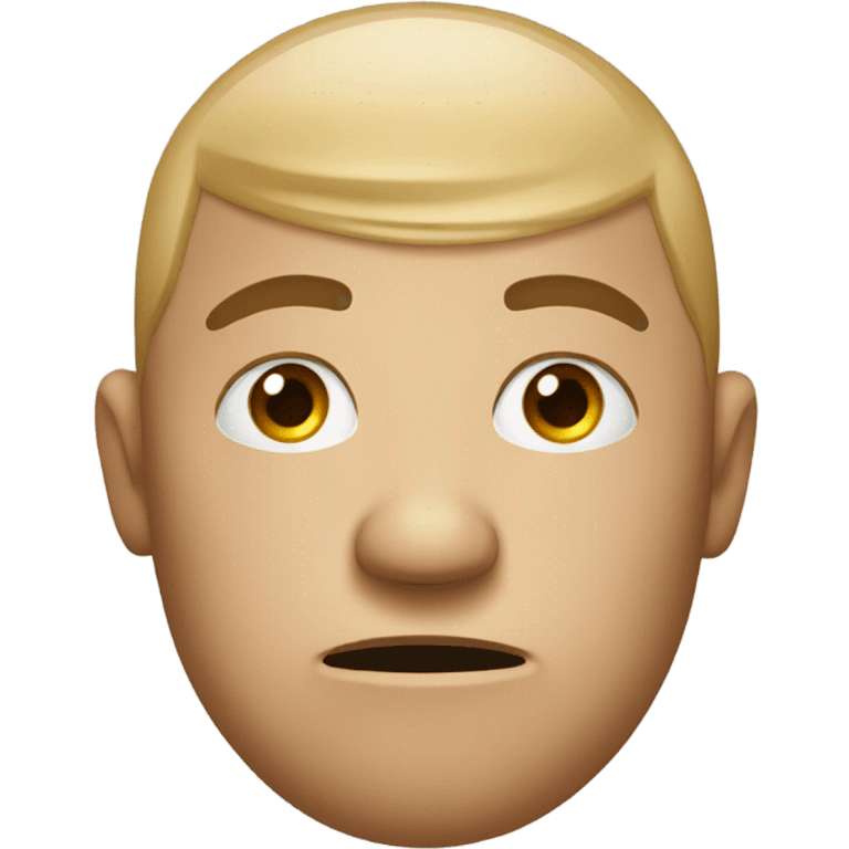 standard emoji with eyes looking to the side in a judgemental manner emoji