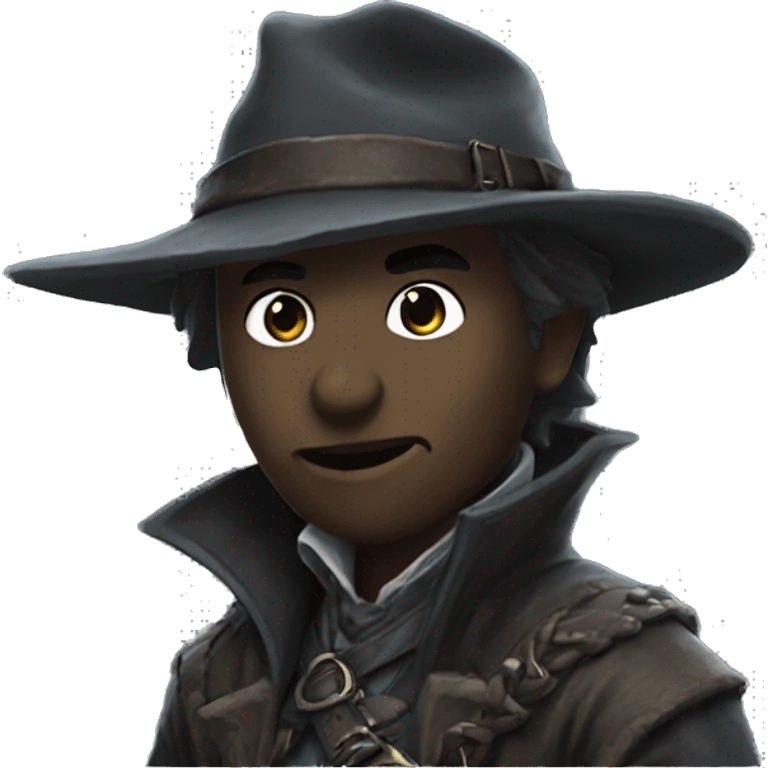 Bloodborne Hunter  emoji