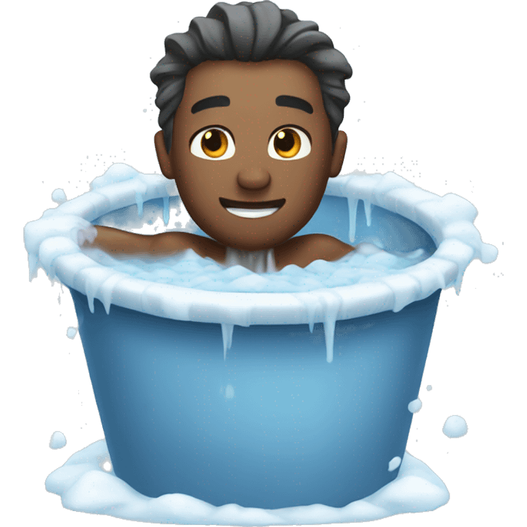 ice bath emoji