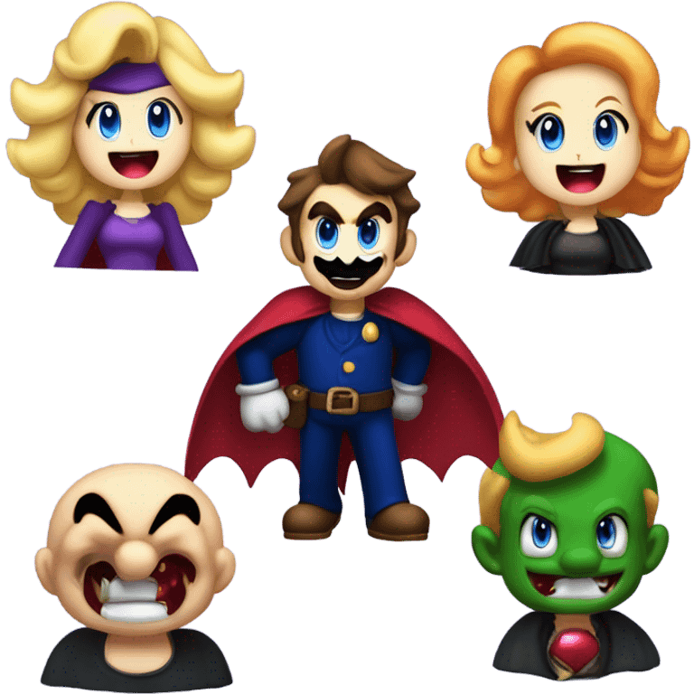 Mario vampires emoji