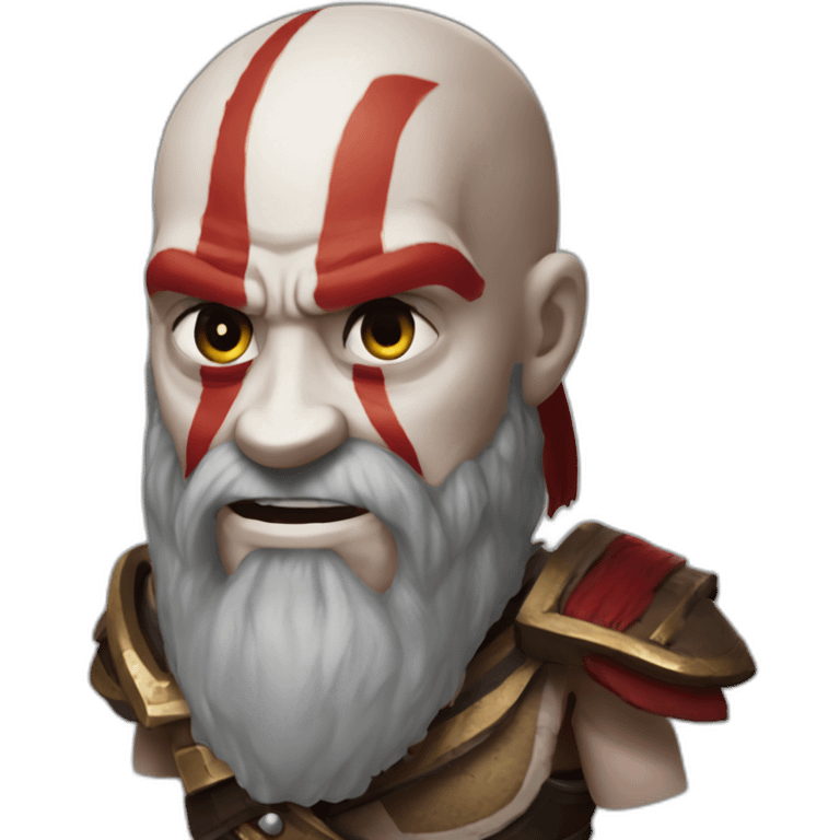 kratos god of war emoji