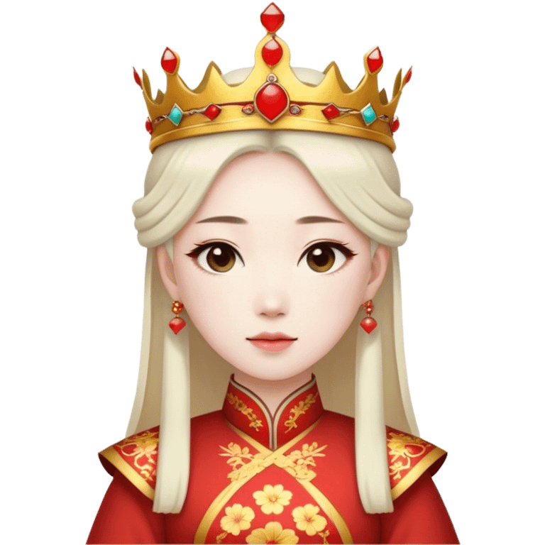 Chinese drama style heavenly princess emoji