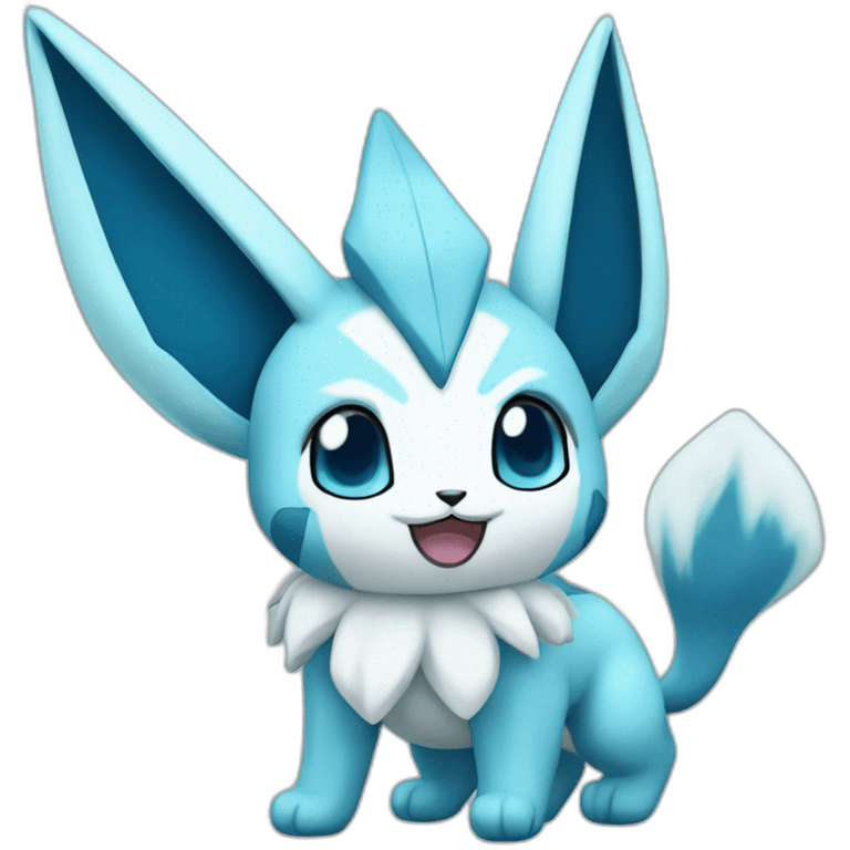 Glaceon Pokemon emoji