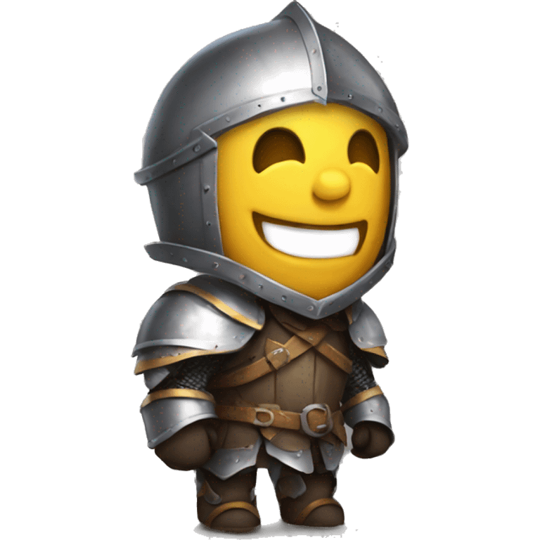 fantasy knight laughting lol emoji