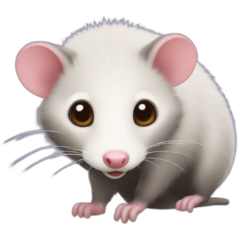 Opossum emoji