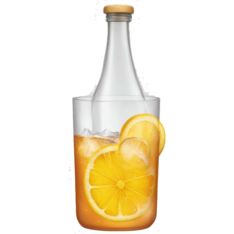 Une montagne de spritz emoji