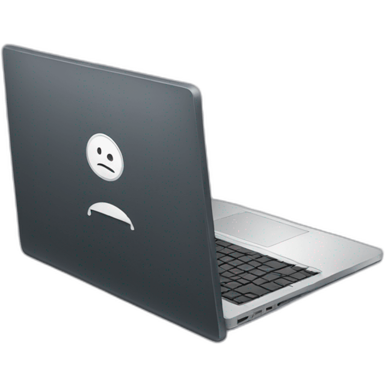 laptop writing symbol emoji