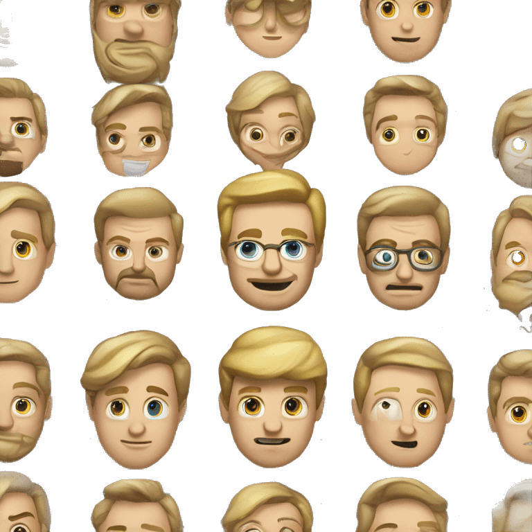 йорик мило смотрит и сидит  emoji