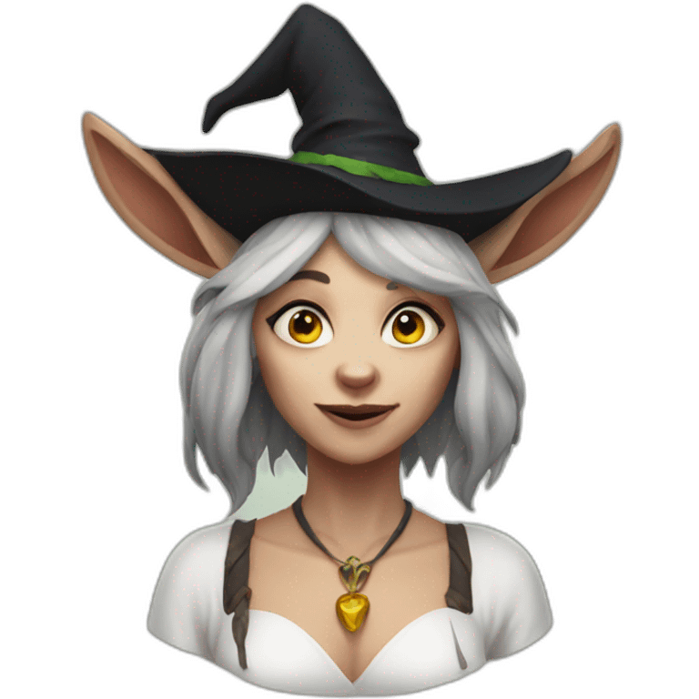 goat witch emoji