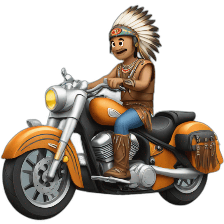 Moto Indian emoji