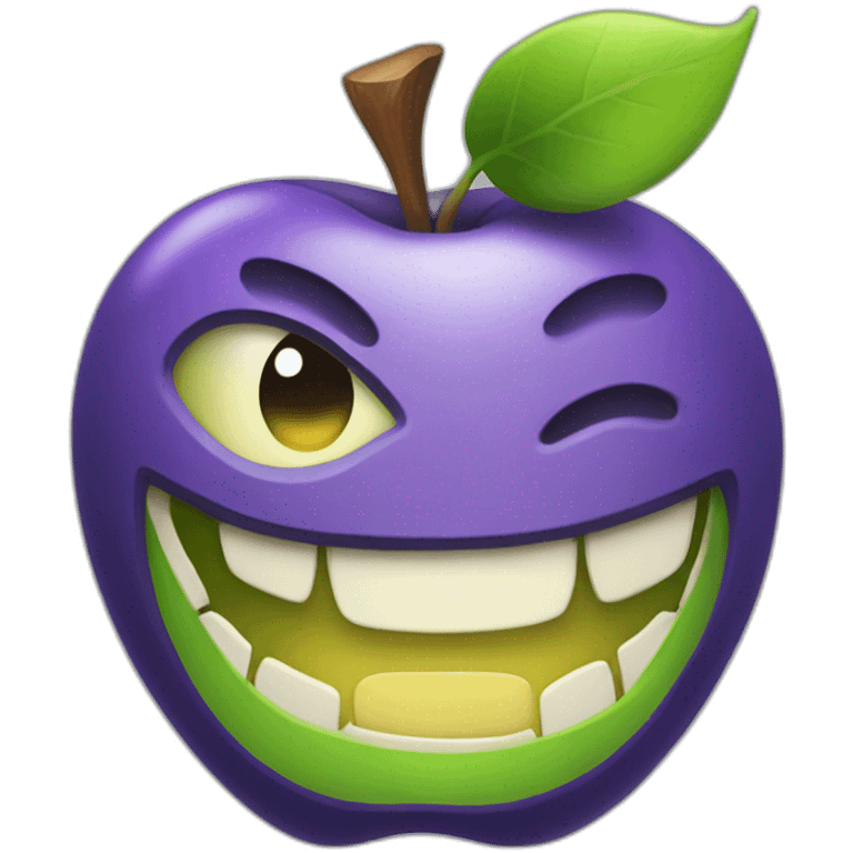 trollface apple artstyle emoji