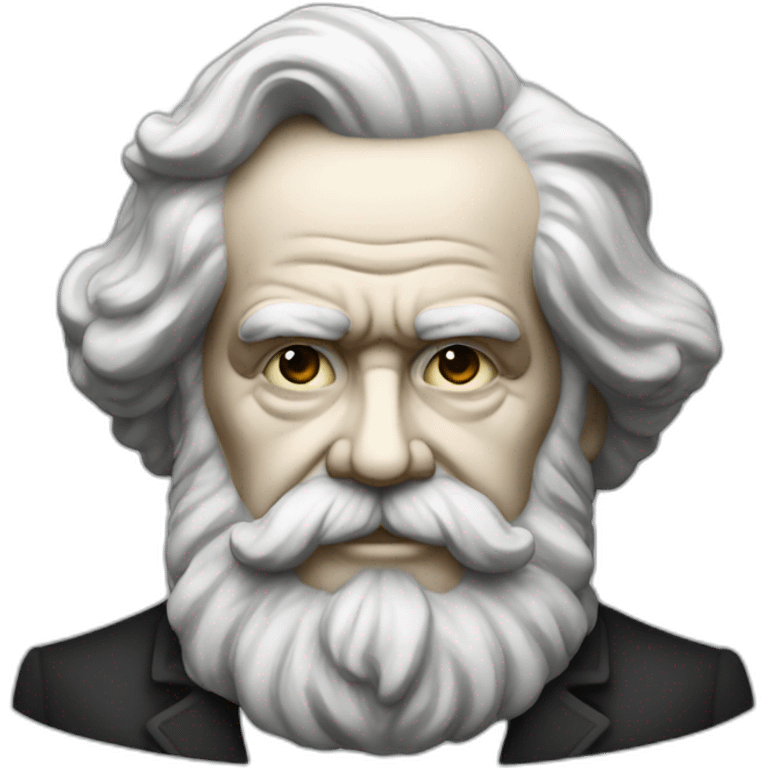 Karl Marx curling emoji