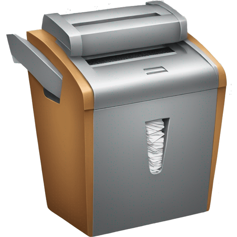 paper shredder emoji